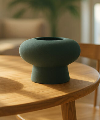 Pine Aura – Sculptural Table Vase